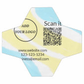 Minimaal enkelvoudig q r code add logo san code na voetbal (Enkel)