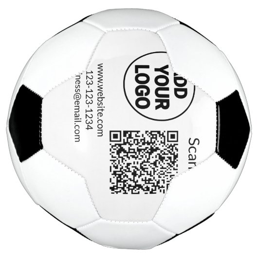 Minimaal enkelvoudig q r code add logo san code na voetbal (Gedraaid)
