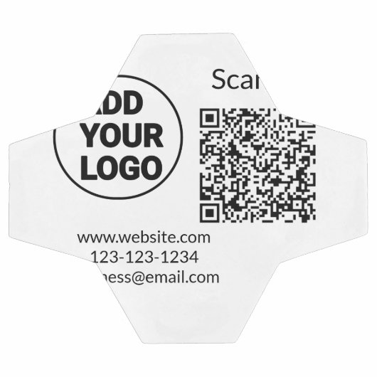 Minimaal enkelvoudig q r code add logo san code na voetbal (Enkel)