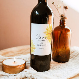 Minimaal etiket voor vrijgezellenfeest van zonnebl