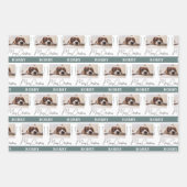 Minimaal feestelijke feestelijke feestelijke feest inpakpapier vel (Voorkant)