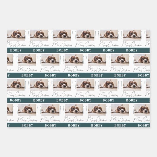 Minimaal feestelijke feestelijke feestelijke feest inpakpapier vel (Voorkant 3)