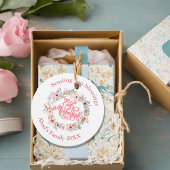 Minimaal Floral Eid Mubarak gepersonaliseerd Bedankjes Labels