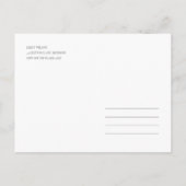 MINIMAAL FOLIAGE GREENERY WATERVERF BEWAREN DE DAT AANKONDIGINGSKAART (Achterkant)