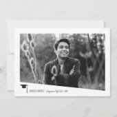 Minimaal foto graduated angled Lijst Kaart (Voorkant)