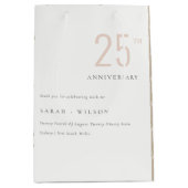 Minimaal gebundeld Jubileum per jaar Medium Cadeauzakje (Voorkant)