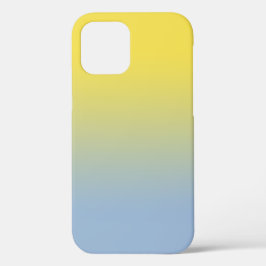 Minimaal geel tot lichtblauw verloop Case-Mate iPhone case