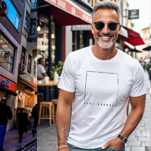 Minimaal + Geschreven  Beste Opa Ooit Mannen  T-shirt