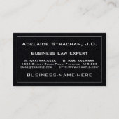 Minimaal, gewoon Visitekaartje (Voorkant)