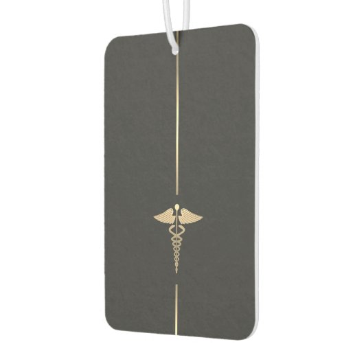 Minimaal Gold Caduceus-symbool Luchtverfrisser (Links)