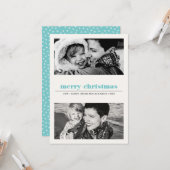 Minimaal grafisch | Foto Aqua Merry 2 Kaart (Voorkant / Achterkant in situ)