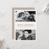 Minimaal grafisch | Foto Sand Merry 2 Kaart (Voorkant / Achterkant in situ)