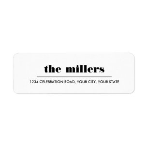 Minimaal grafisch   Zwarte en witte heipster Etiket