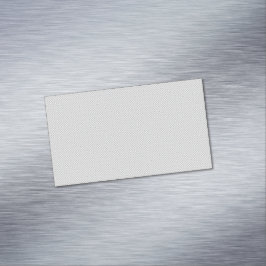 Minimaal grijs polka stippenpatroon magnetisch visitekaartje