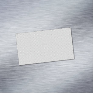 Minimaal grijs polka stippenpatroon magnetisch visitekaartje