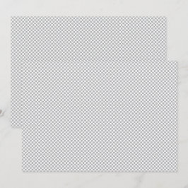 Minimaal grijs polkadotpatroon feestdagenkaart