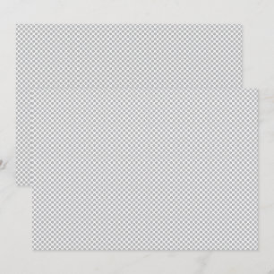 Minimaal grijs polkadotpatroon feestdagenkaart