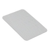 Minimaal grijs polkadotpatroon  magneet (Rechterzijde)