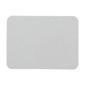 Minimaal grijs polkadotpatroon  magneet (Horizontaal)