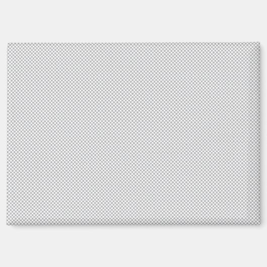 Minimaal grijs polkadotpatroon magneet (Voorkant)