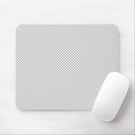 Minimaal grijs polkadotpatroon muismat
