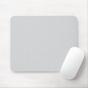 Minimaal grijs polkadotpatroon muismat