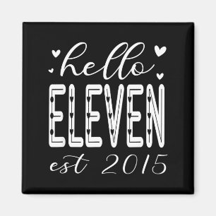 Minimaal Hallo Elf Gesticht 2015 11 Magneet