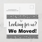 Minimaal hebben we persoonlijke briefkaart (Voorkant / Achterkant)