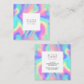 Minimaal holografisch Visitekaartje (Voorkant / Achterkant)