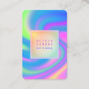 Minimaal holografisch Visitekaartje