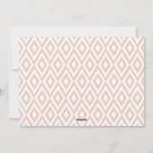 Minimaal - Horizontale foto - Handgeschreven scrip Feestdagenkaart (Achterkant)