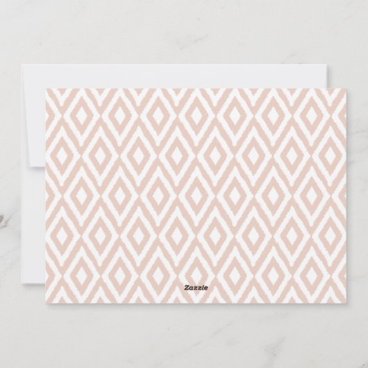 Minimaal - Horizontale foto - Handgeschreven scrip Feestdagenkaart (Achterkant)