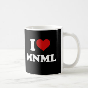 Minimaal I Love Koffiemok