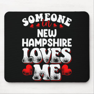 Minimaal Iemand new hampshire houdt van me t Muismat