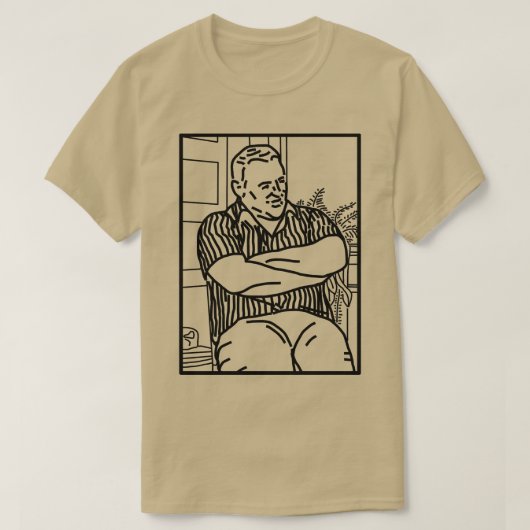 Minimaal Ierse oom Matt Meme T-shirt (Design voorkant)