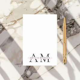 Minimaal Initiaal & gepersonaliseerd Post-it® Notes