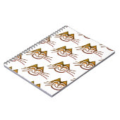 Minimaal kat ontwerp notitieboek (Linkerzijde)