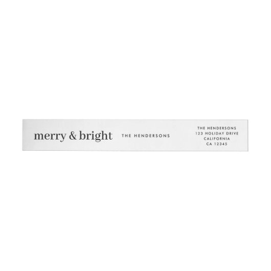 Minimaal kerstfeest- en terugkeringsadres (Individueel)