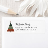 Minimaal, Kerstmis, Boom Etiket (Insitu)