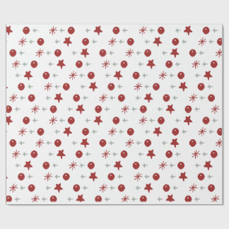 Minimaal Kerstpatroon Cadeaupapier