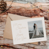 Minimaal kerstscript Folie-feestdag Folie Feestdagenkaart