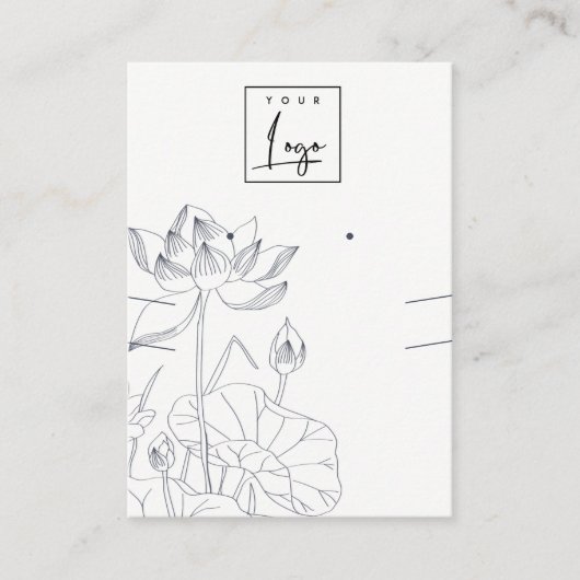 Minimaal Ketting voor het winnen van waterkalveren Visitekaartje (Voorkant)