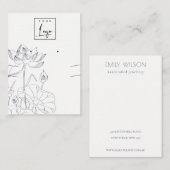 Minimaal Ketting voor het winnen van waterkalveren Visitekaartje (Voorkant / Achterkant)