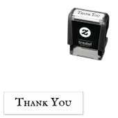 Minimaal Klassiek “Dank Je” Zelfinktende Stempel (In situ)