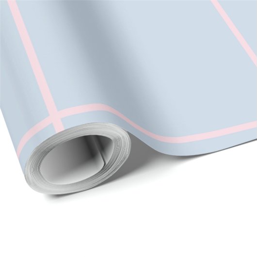 Minimaal kleur raster controlepatroon cadeaupapier (Rol Hoek)