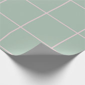Minimaal kleur raster controlepatroon cadeaupapier (Hoek)