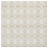 Minimaal kust abstract patroon stof (Swatch)