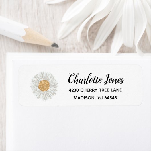 Minimaal label retouradres Daisy (Insitu)