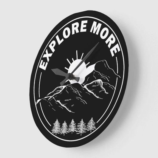 Minimaal landschap dennenbos grote klok (Hoek)