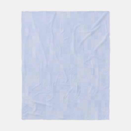 Minimaal lichtblauw abstract modern patroon fleece deken (Voorkant)